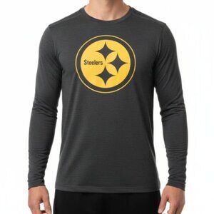 Pittsburgh Steelers Men's Mens Performance Long Sleeve Top Shirt NWT